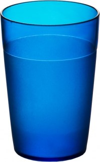 blue frosted tumbler great for children